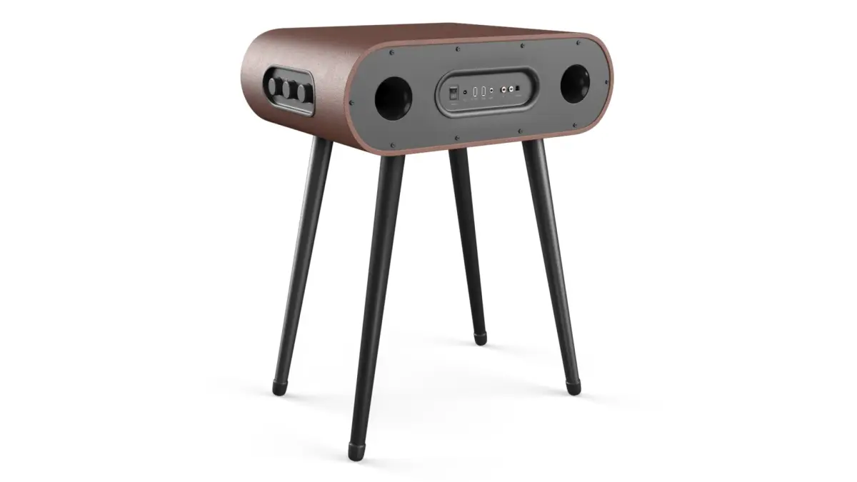 Floor Speaker Table Hybrid Brown 3D model