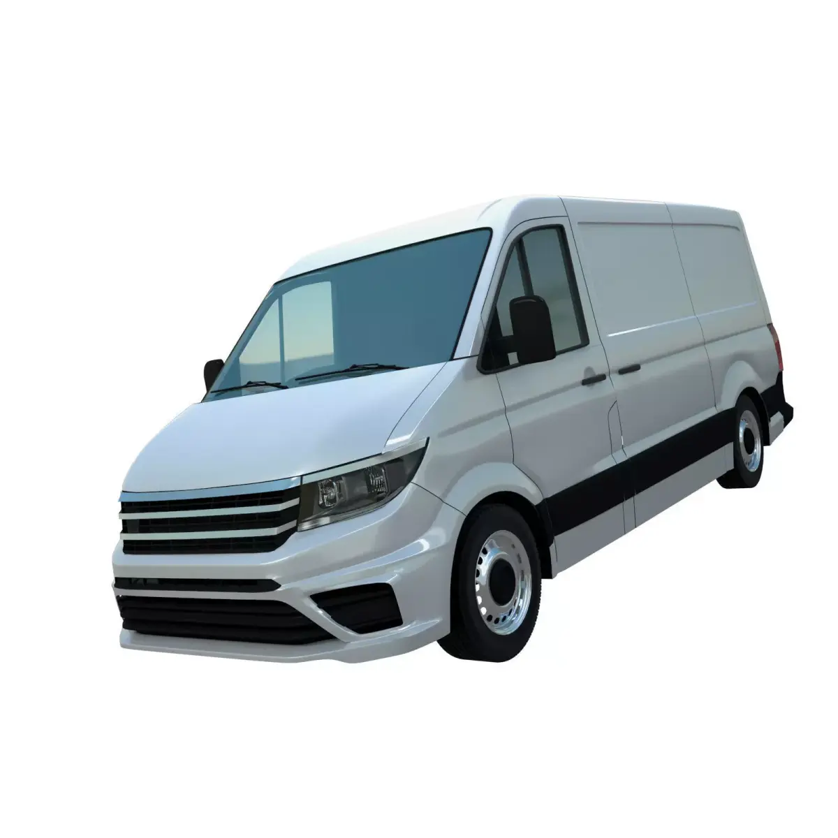 European design panel van Crafter low roof  3D model