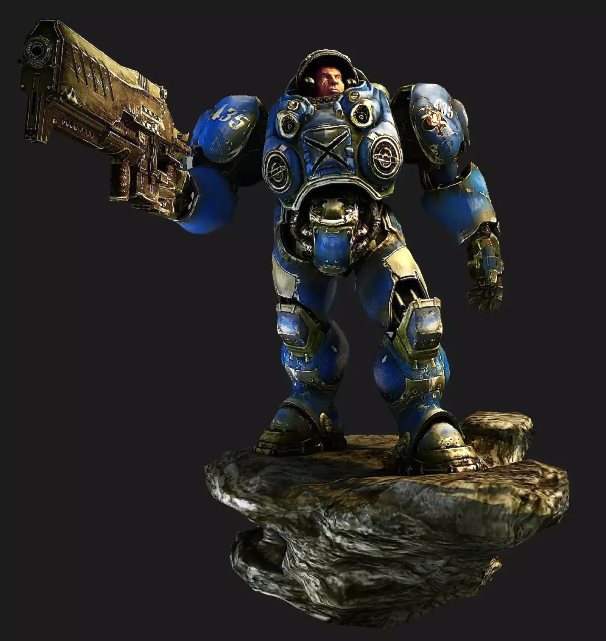 StarCraft  soldier 3D model