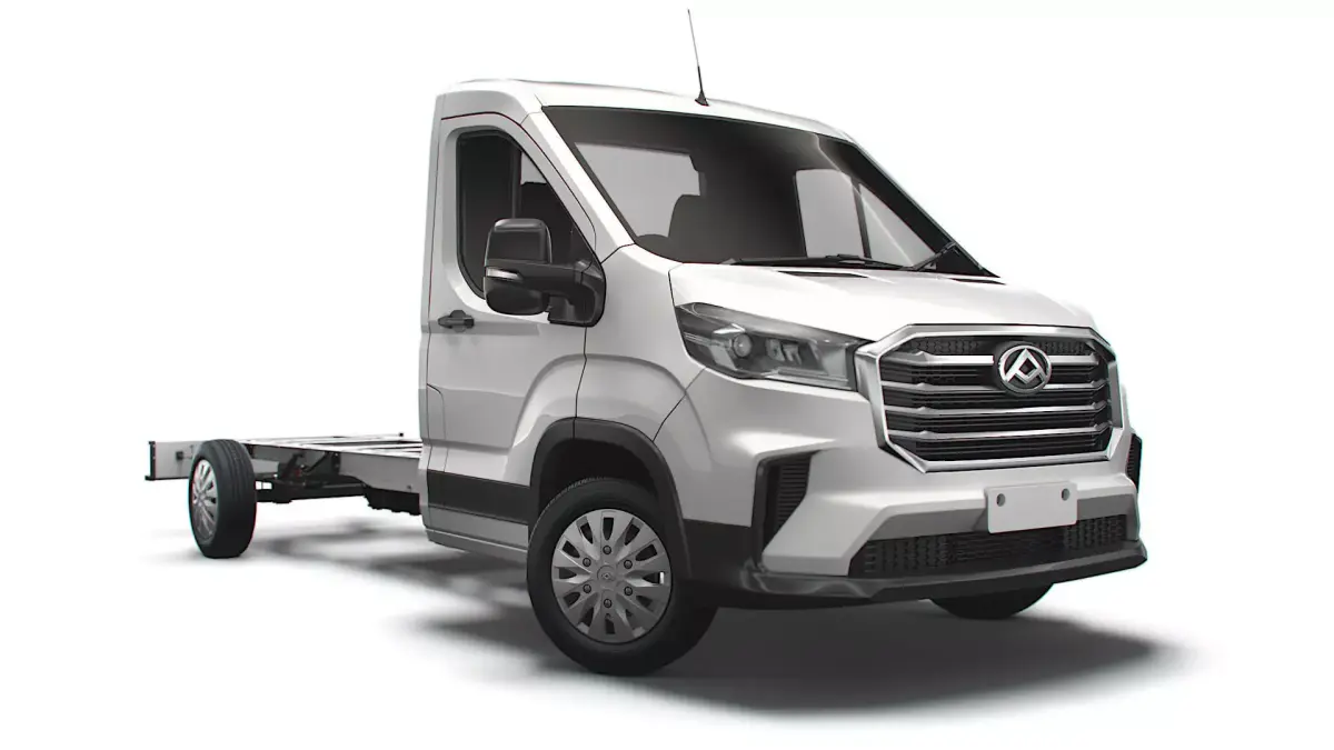 Maxus Deliver9 Chassis Long 2022 3D model