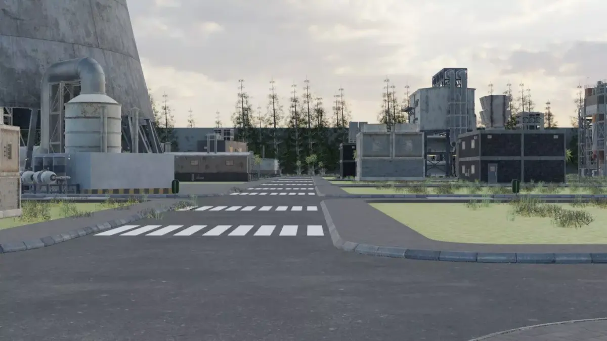 Nuclear Power Plant 3D model shop
