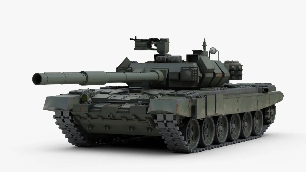 T 90 Russian Tank 3D model