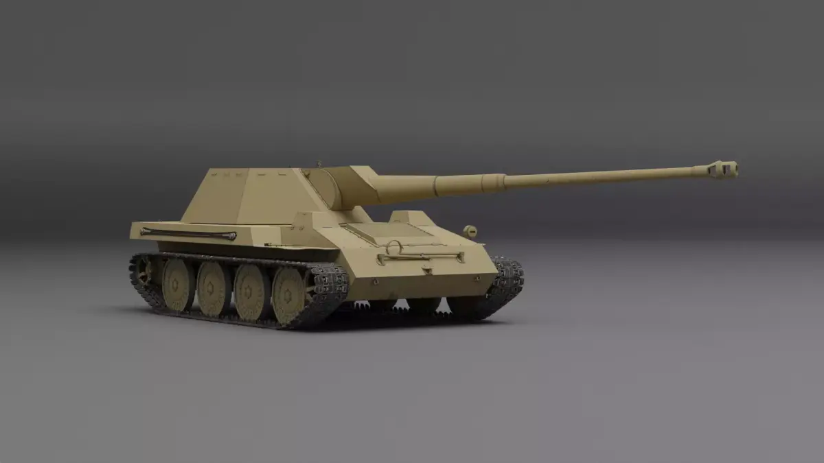 Krupp-Steyr Waffentrager 3D model