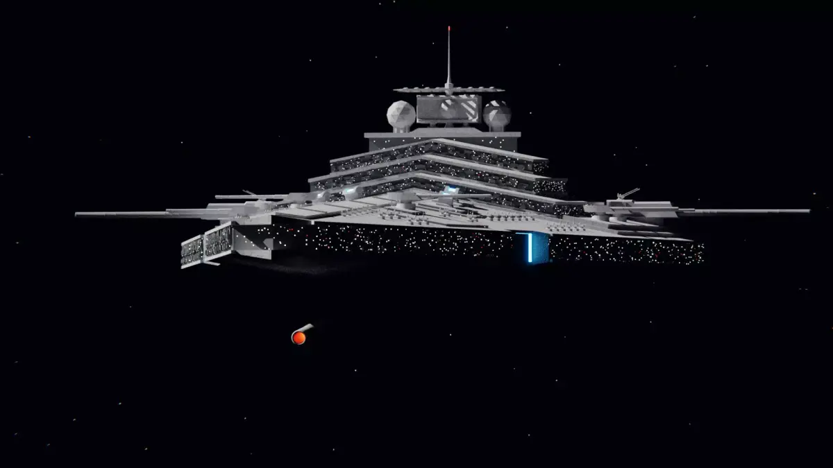 Star Wars - Custom Heavy Imperial Star Destroyer 3D model