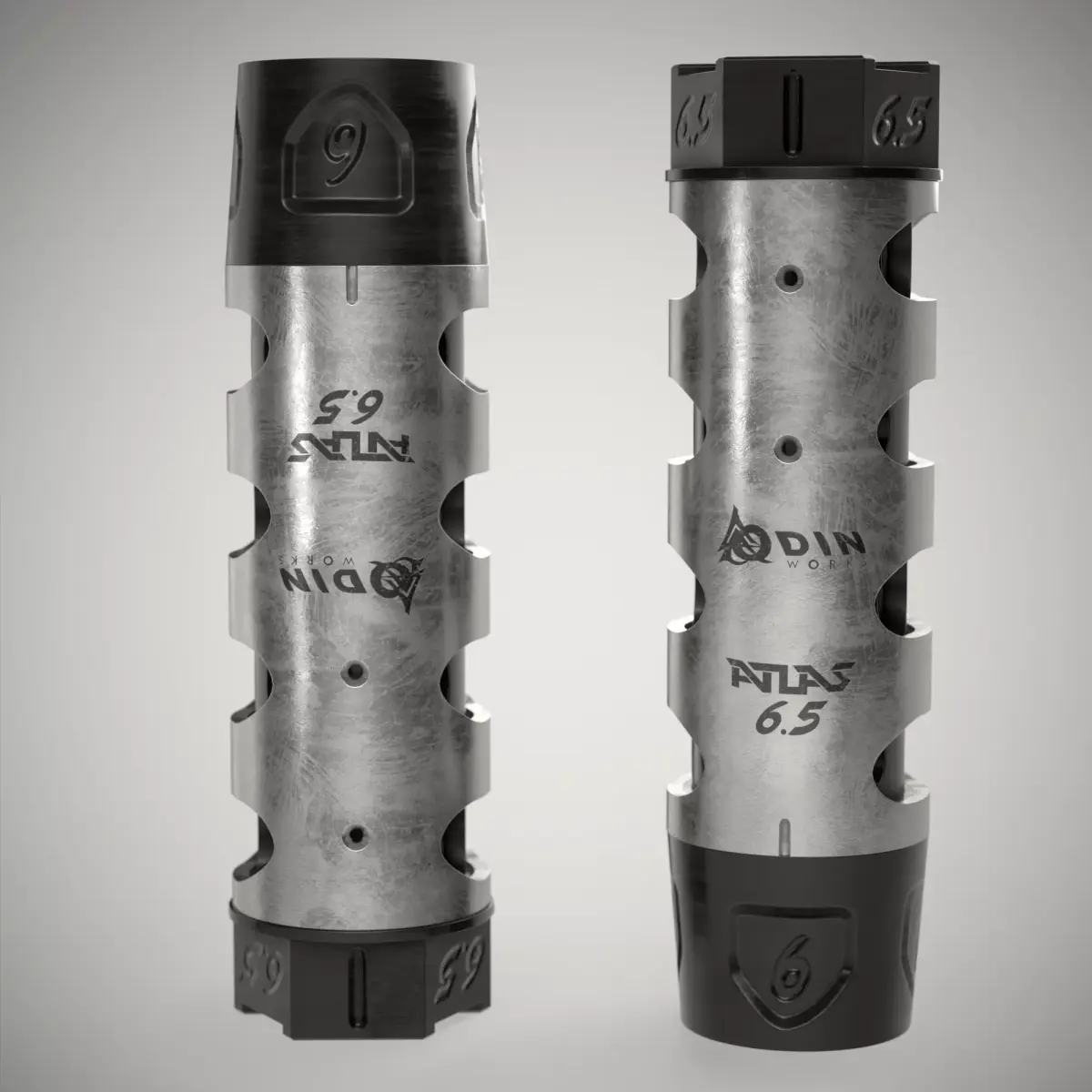 Odin Works ATLAS Adjustable Compensator Low-poly 3D model