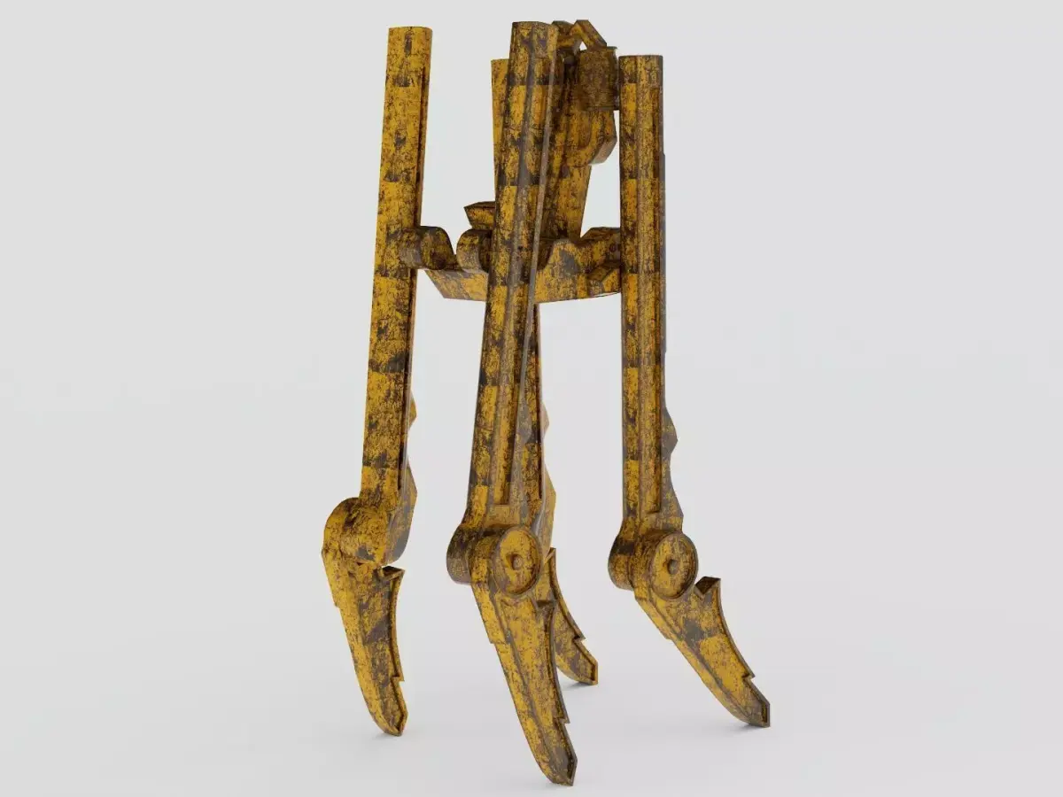 Tall walker robot from my Graduation Project 3D model