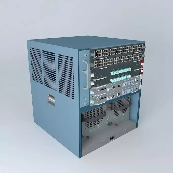 Cisco Catalyst 6506-E Chassis 3D model
