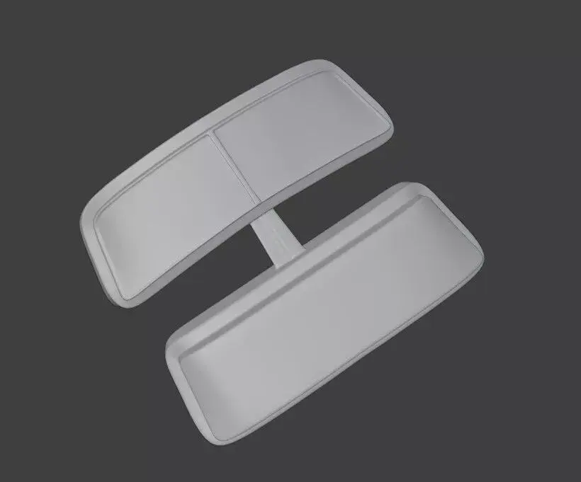 Windshield for 1959 GMC D860 and 1964 BW7000 Free 3D print model