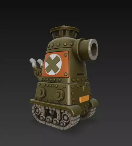 Metal Slug Tank 06 3D print model