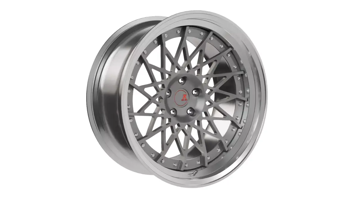 SevenK Xeno wheel disc Low-poly 3D model