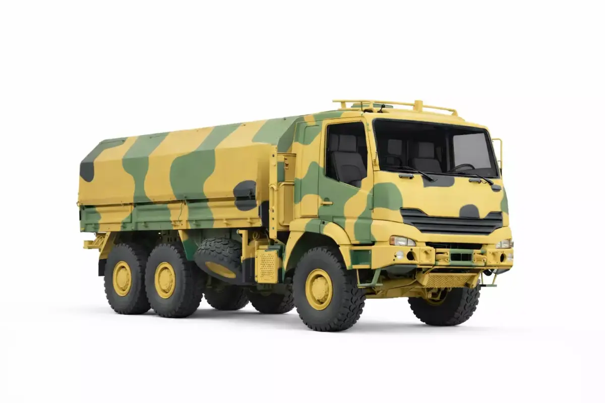 BMC Efe 10 Ton Military Truck Heavy Duty Tactical Transport  3D model