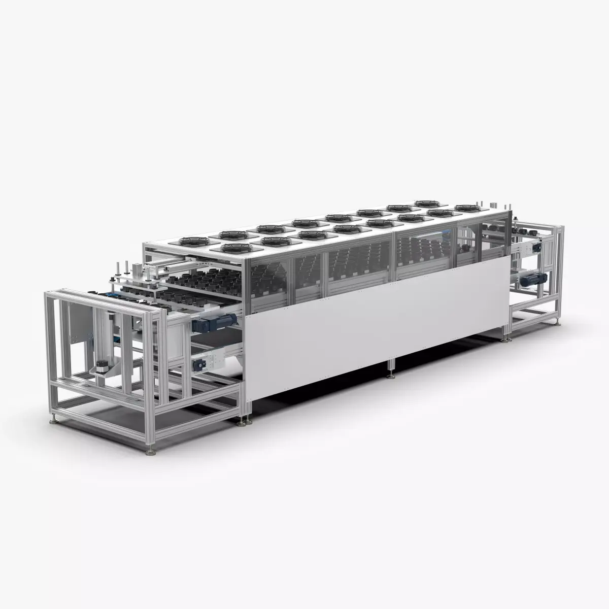 BMC Plastic Sealed Stator Cooling Line 3D model