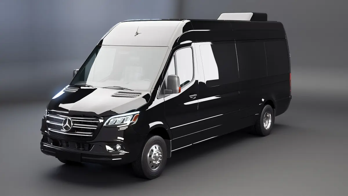 Mercedes Sprinter Long Bus US Spec 3D model