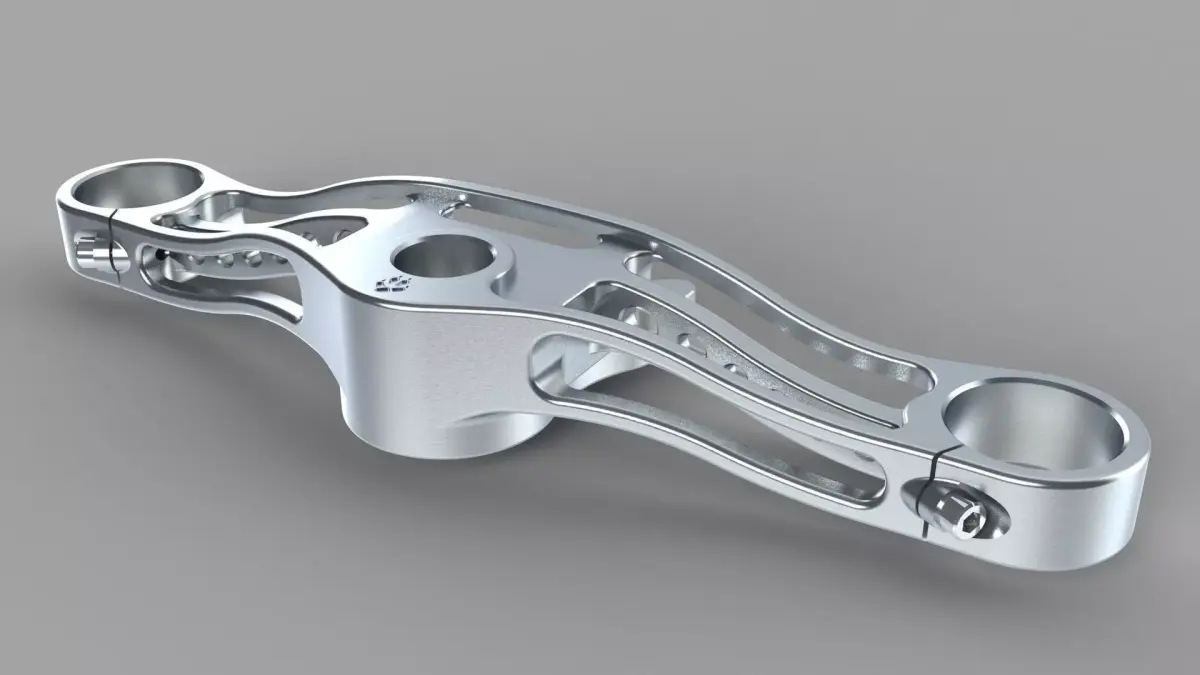 Amarok Triple Clamp 2 Free 3D model