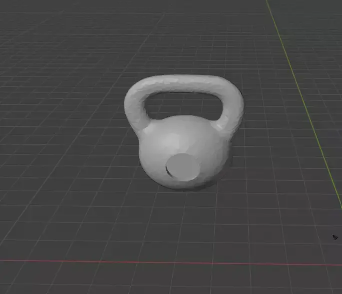 Kettlebell 3D Model FBX STL OBJ for Print or Animation 3D print model purchase