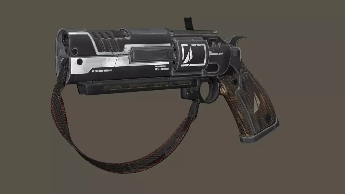 Fatebringer Legendary Hand Cannon 3D Model Low-poly 3D model