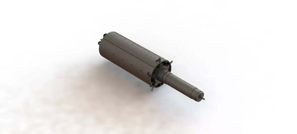 Desbobinadeira Uncoiler Decoiler 3D model
