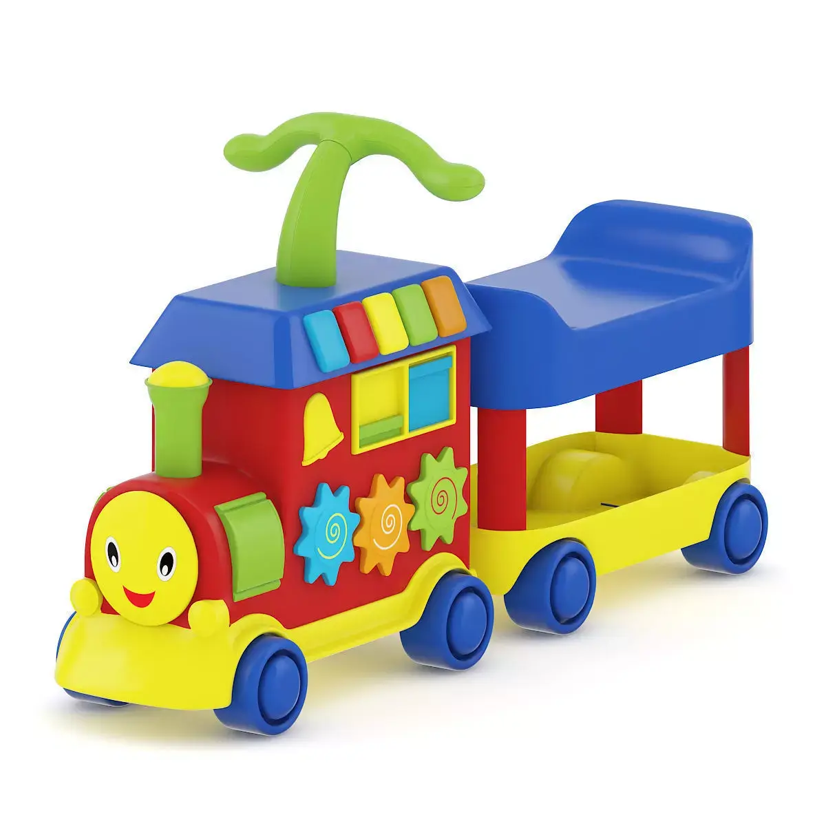 Train Toy 3D model order