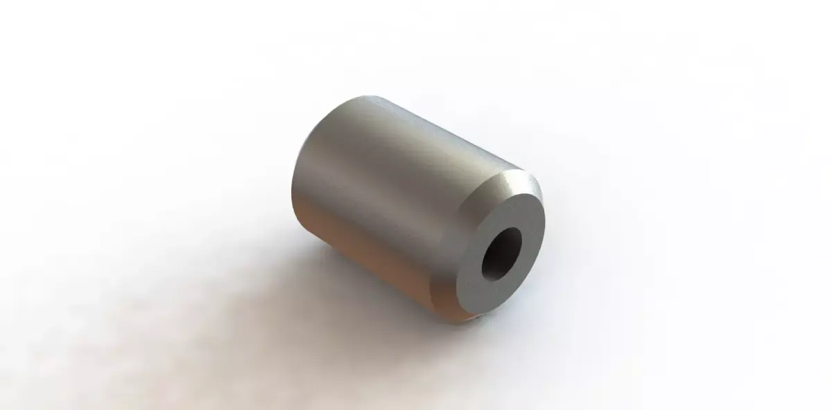 Bucha Roscada M14 x M6 Threaded Bushing 3D model