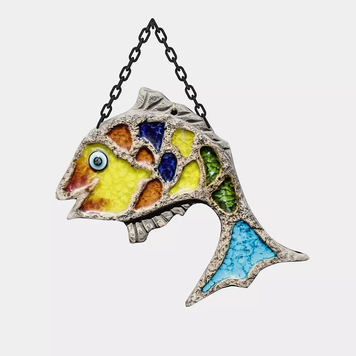 fishing sign 03 Low-poly 3D model