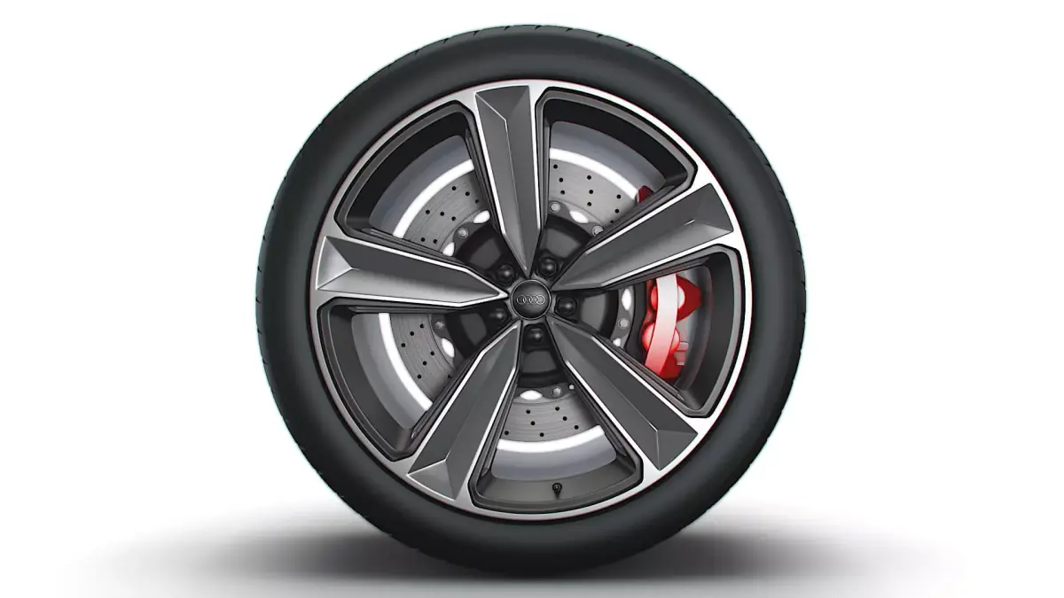 Audi RS5 wheel 3D model