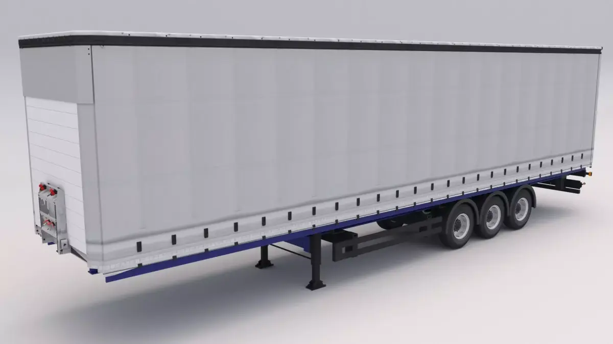 Semi Trailer 3D model