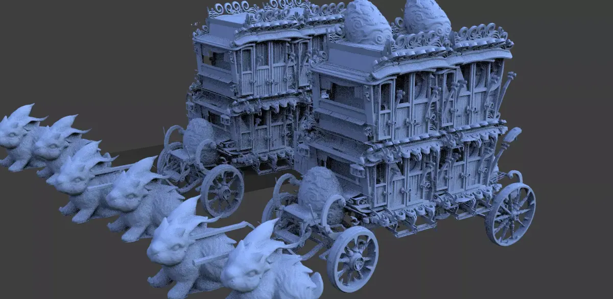 Golden Easter Stage 2 designs 3D model