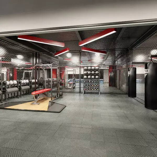 Gym - Exercise Room - Max - Mental Ray 3D model