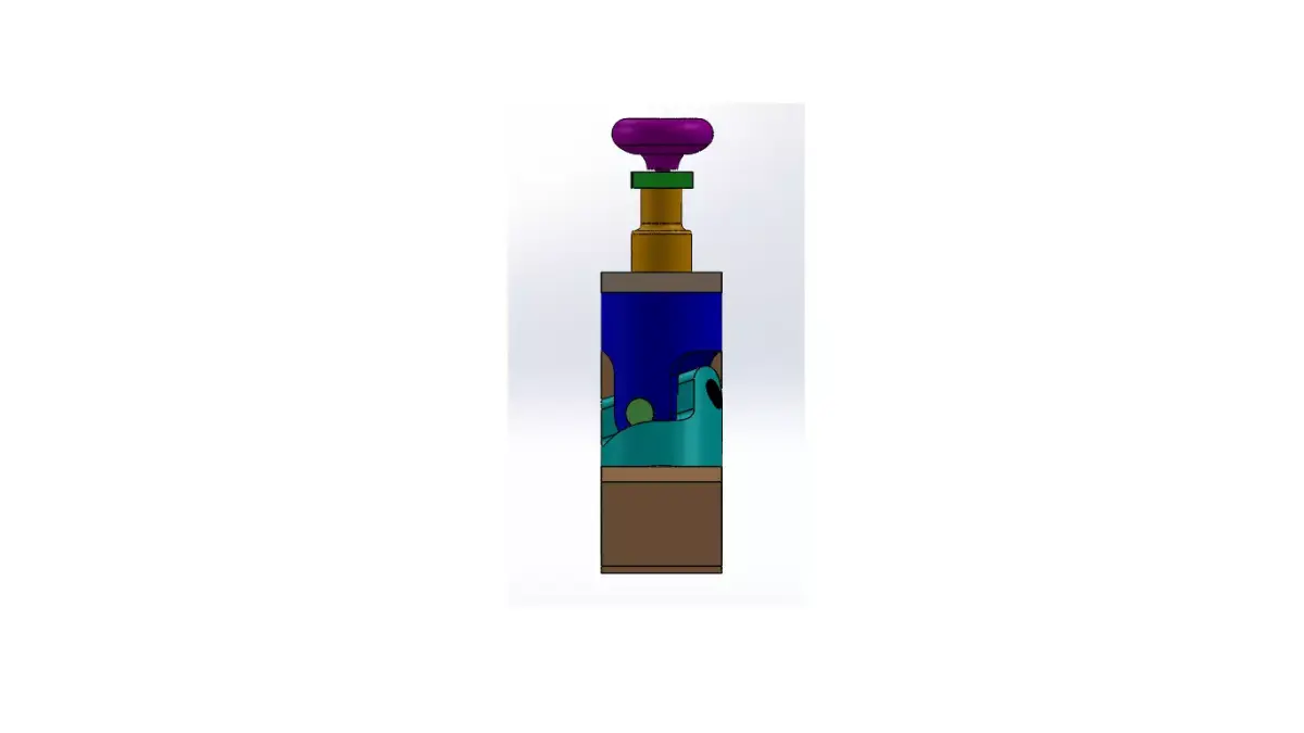  3D UNIVERSAL JOINT ASSEMbLY 3D model