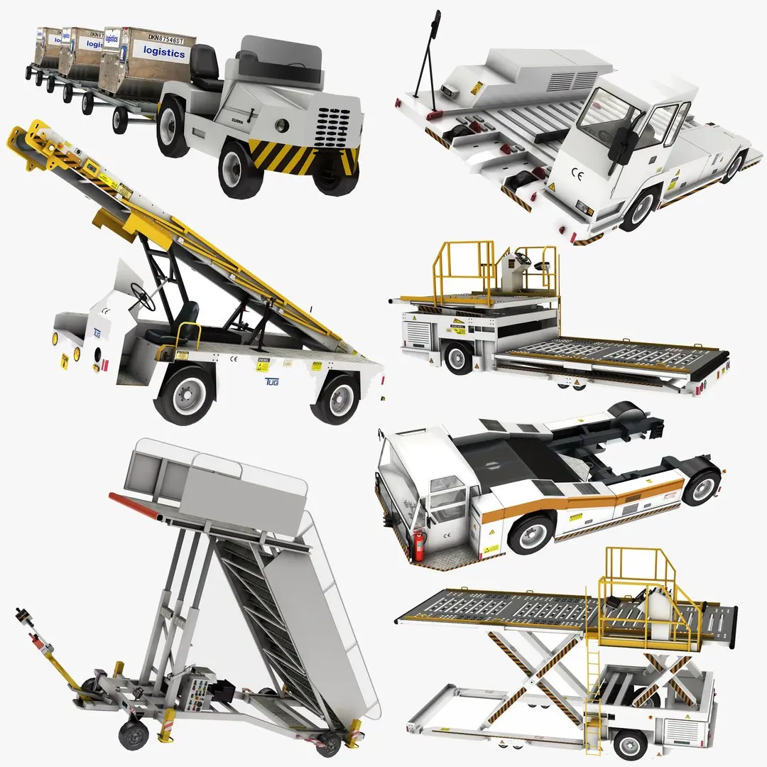 Airport Truck Collection 2 3D model