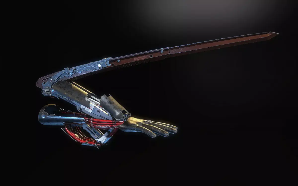 Mantis Blades 3D model