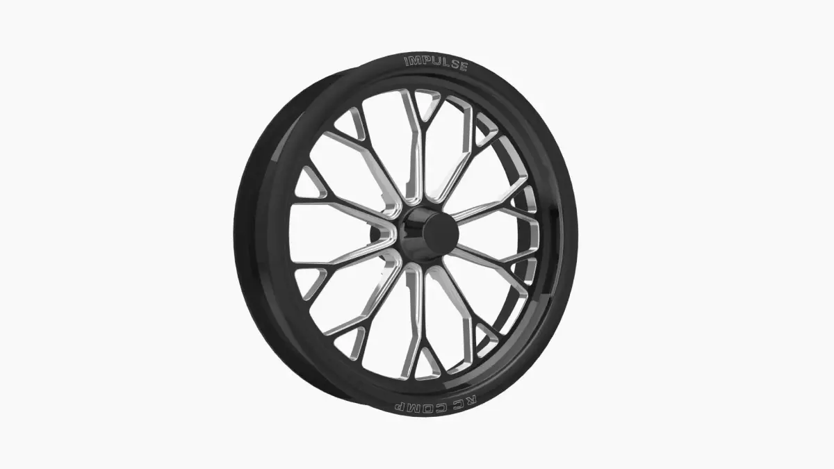 RC Components Impulse drag front wheel Low-poly 3D model