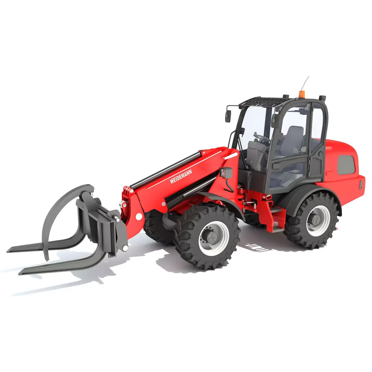 Telehandler Forklift 3D model