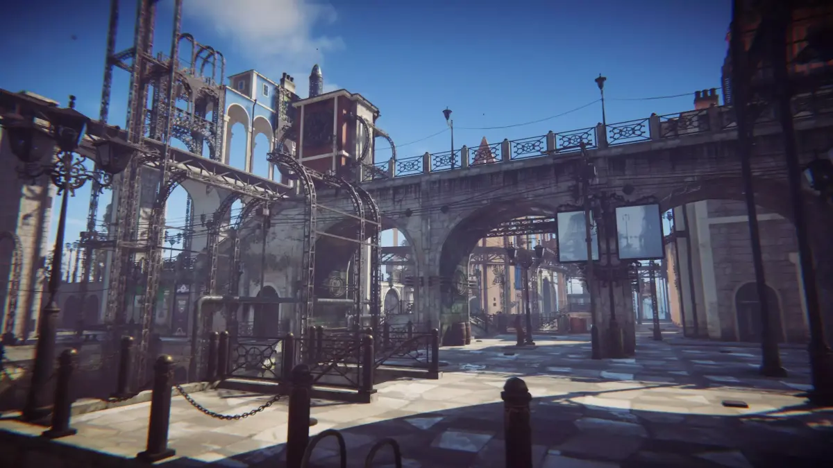steampunk - Steam City Low-poly 3D model