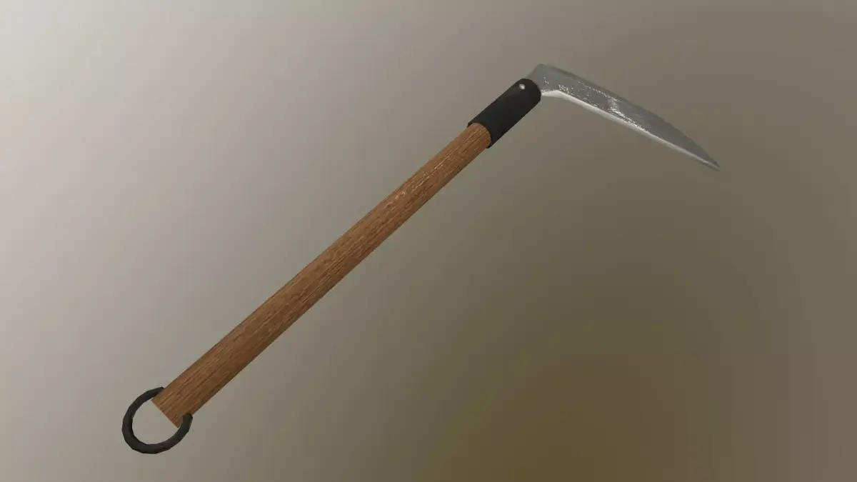 Kama weapon Free low-poly 3D model
