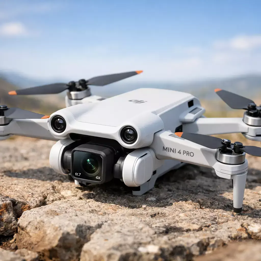 DJI Mini 4 Pro Drone Compact Aerial Camera UAV Model 3D model