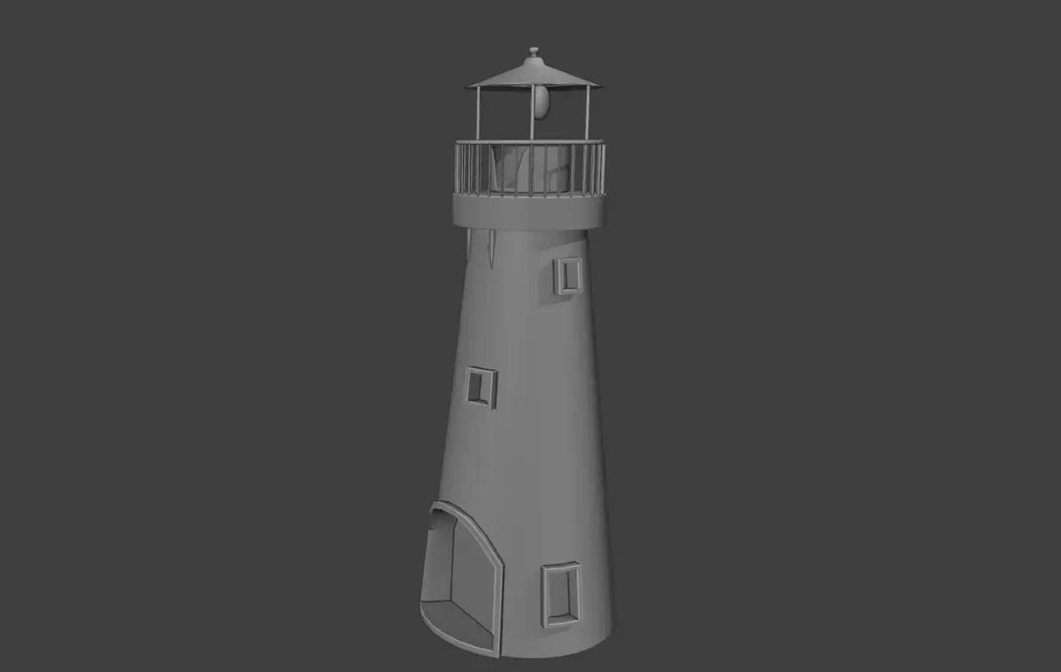 Lighthouse 3d model  3D model