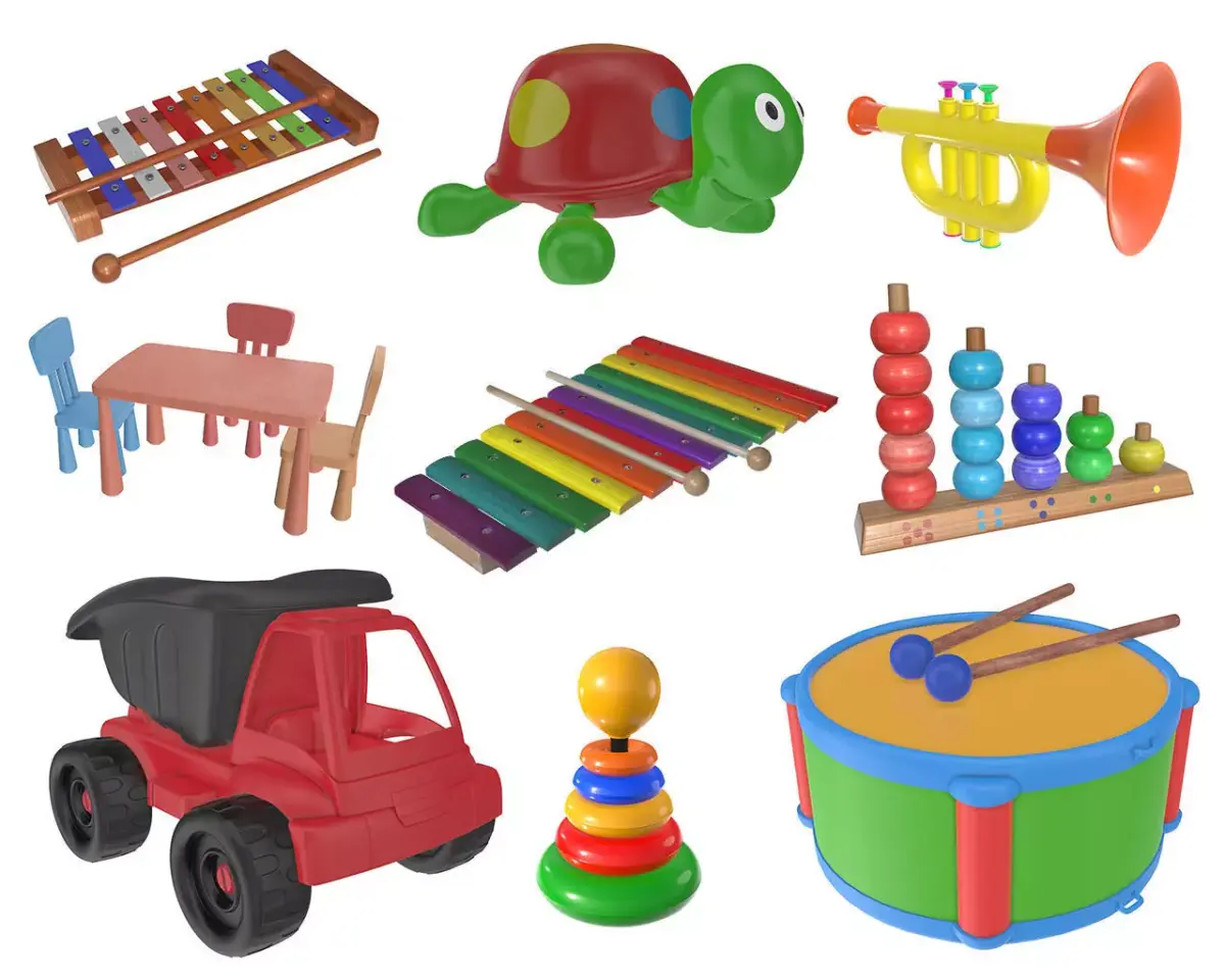 Children toys 04 3D Model Pack