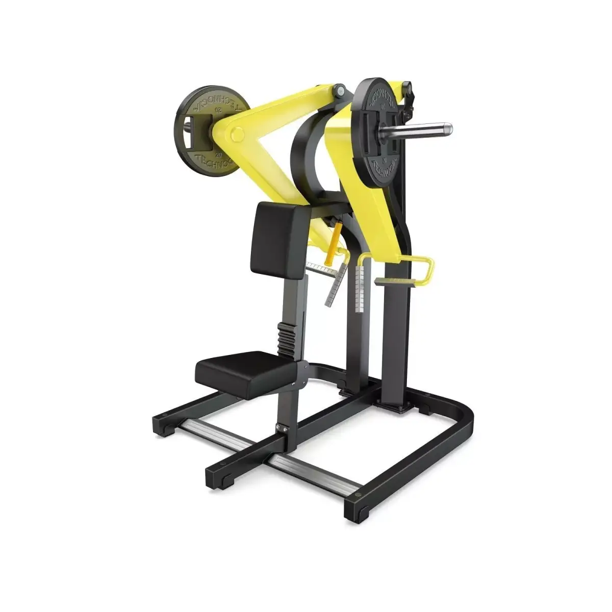 Technogym - Plate Loaded - Low Row 3D model