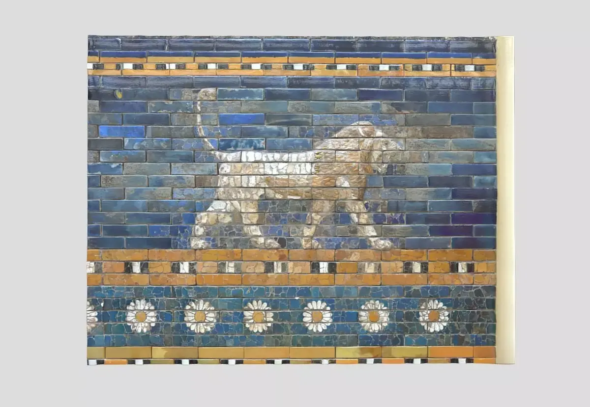  Babylon- Lion-Ishtar Gate Low-poly 3D model