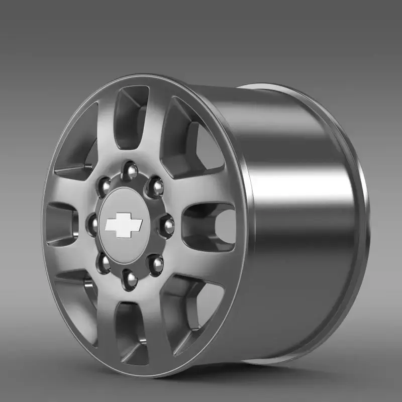 Chevrolet Silverado 3500HD 2012 rim 3D model