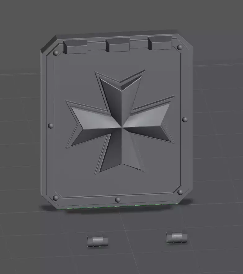 October Templar Rhino Door  3D model