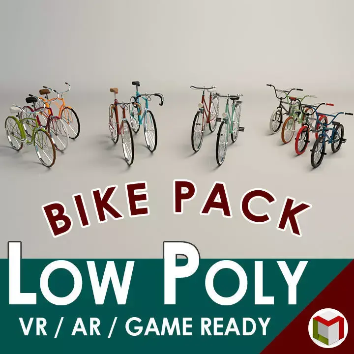 Low Poly Bike Pack purchase