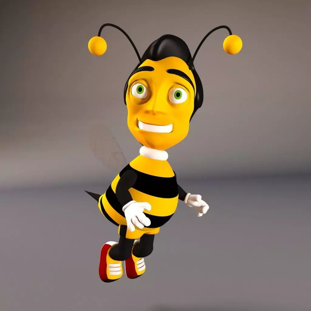 Cartoon Drone 3D model buy