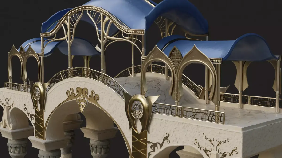 Royal Bridge 3D model