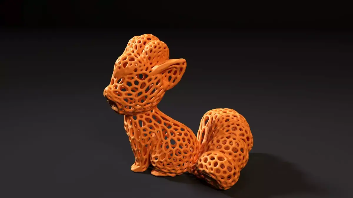 Vulpix Pokemon 3D print model