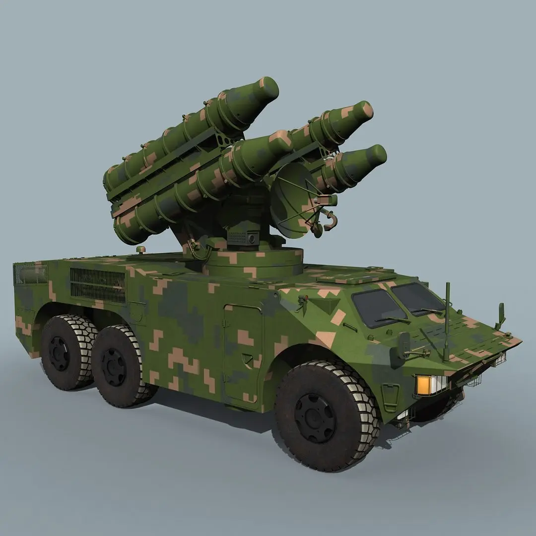 HQ-7B 3D model