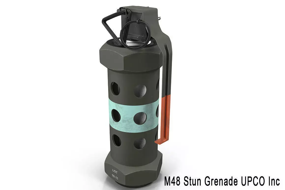 M84 Stun Grenade 3D model purchase