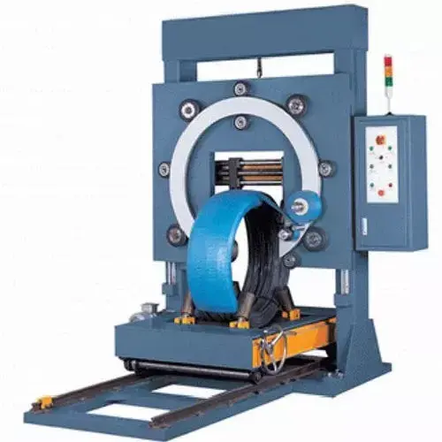 Horizontal Pipe Coil Wrapping Machine- Cable Wire Packing System 3D model