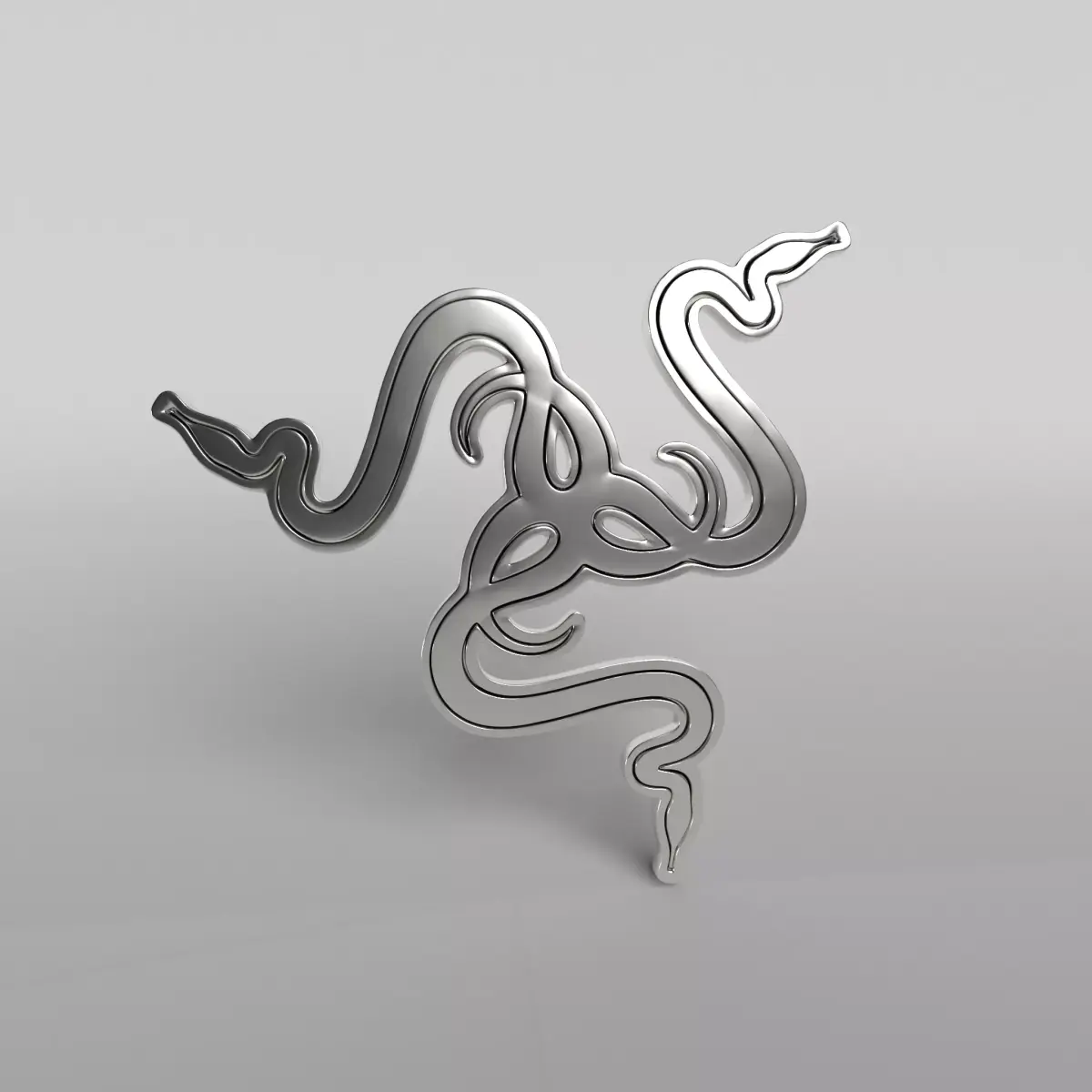 Razer Logo v3 008 Free low-poly 3D model